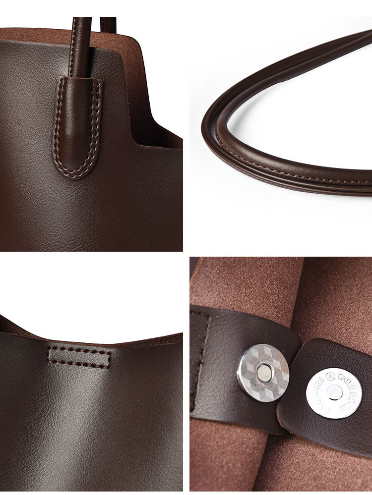 여성용 PU 가죽 숄더백 메신저백 복합 핸드백 2종 세 - Women'S Bags Handbags 리뷰 및 가격