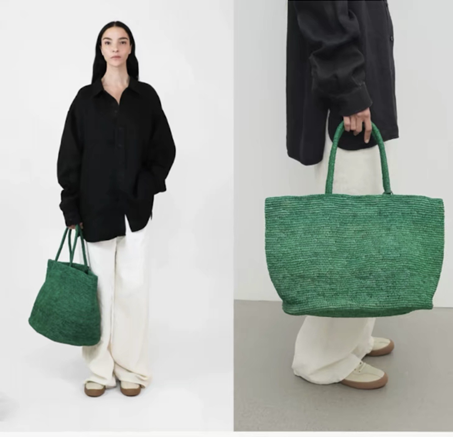 2026 신상 여름 핸드메이드 라피아 대용량 토트백 ( - Women'S Raffia Bags 리뷰 및 가격
