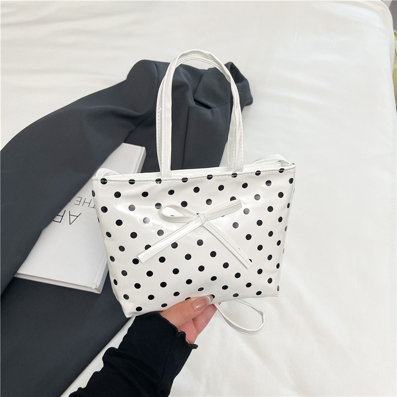 여성용 새 핸드백 한국 체크 무늬 폴카 도트 리본 귀여 - Women Bags Branded 리뷰 및 가격
