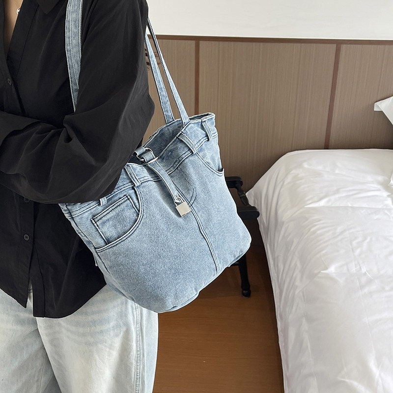 데님 패션은 간결하면서도 트렌디하여 일본과 한국의 젊은 - Women'S Young Bags 리뷰 및 가격